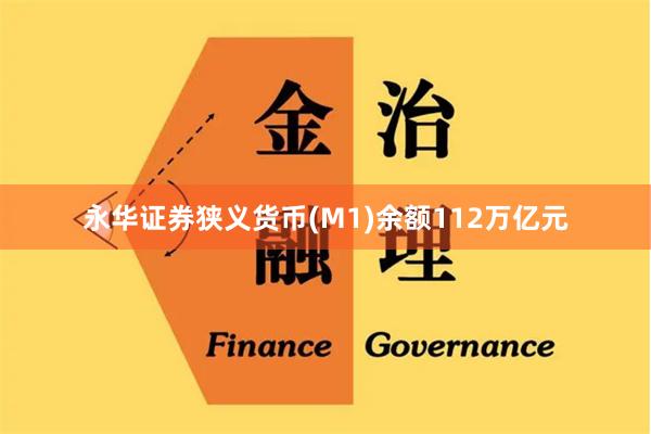 永华证券狭义货币(M1)余额112万亿元